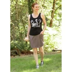 EQL Women's Stretch-Lite Skirt - Driftwood -Equestrian Equipment 567016 800 800