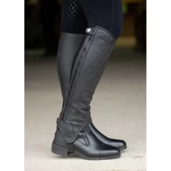 Kerrits Griptek Half Chap 2.0 Regular - Black -Equestrian Equipment 569215 800 800