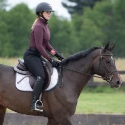 Irideon Women's Radiant Mock Crew Top - Henna 9 Irideon Women's Radiant Mock Crew Top - Henna -Equestrian Equipment 572142 800 800