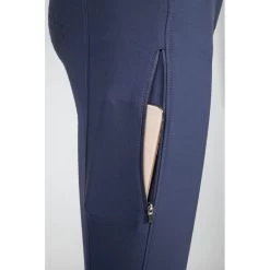 Back On Track Women's Julia Knee Patch Breeches - Navy -Equestrian Equipment 575150 800 800