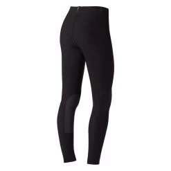 Kerrits Kids' Microcord Knee Patch Tights - Black -Equestrian Equipment 575182 800 800