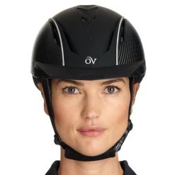 Ovation Sync WCarbonFiber Helmet - Black 5 Ovation Sync WCarbonFiber Helmet - Black -Equestrian Equipment 576704 800 800