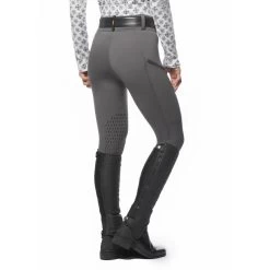 Kerrits Women's Power Stretch Knee Patch Pocket Tights - Shadow -Equestrian Equipment 577672 800 800