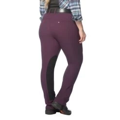 Kerrits Women's Dynamic Extended Knee Patch Bootcut Tights - Raisin -Equestrian Equipment 578521 800 800