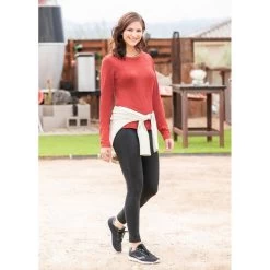 EQL Women's Roam Legging - Black Solid -Equestrian Equipment 578730 800 800