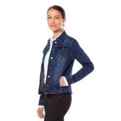 EQL Women's In Motion Jean Jacket - Midnight Wash 11 EQL Women's In Motion Jean Jacket - Midnight Wash -Equestrian Equipment 580252 800 800