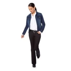EQL Women's In Motion Jean Jacket - Midnight Wash 12 EQL Women's In Motion Jean Jacket - Midnight Wash -Equestrian Equipment 580253 800 800