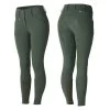 Horze Women's Grand Prix Full Seat Breeches - Thyme Green -Equestrian Equipment 581188 800 800