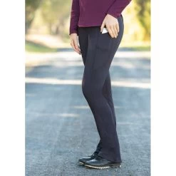 EQL Women's Warm Up Bootcut Tight - Black -Equestrian Equipment 581830 800 800