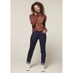 EQL Women's Windy Horse Long Sleeve T-Shirt - Mahogany 7 EQL Women's Windy Horse Long Sleeve T-Shirt - Mahogany -Equestrian Equipment 581877 800 800