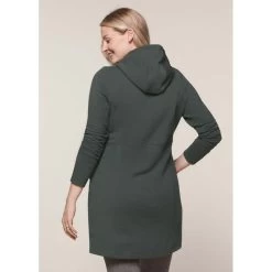 EQL Women's Weekender Fleece Hoodie Dress - Spruce 10 EQL Women's Weekender Fleece Hoodie Dress - Spruce -Equestrian Equipment 582354 800 800