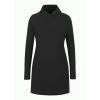 EQL Women's Weekender Fleece Hoodie Dress - Black -Equestrian Equipment 582423 800 800