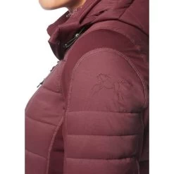 Kerrits Women's Heads Up Quilted Jacket - Mahogany 14 Kerrits Women's Heads Up Quilted Jacket - Mahogany -Equestrian Equipment 585641 800 800