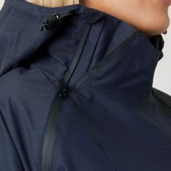 Horze Women's Ayla Waterproof Shell Riding Jacket - Dark Navy -Equestrian Equipment 586939 800 800
