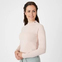 Horze Women's Gabriela UV Pro Cooling Sun Crop Top - Potpourri