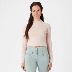 Horze Women's Gabriela UV Pro Cooling Sun Crop Top - Potpourri -Equestrian Equipment 587097 800 800