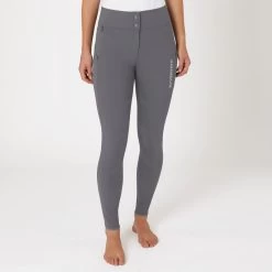 B Vertigo Women's Justine Thermo Silicone Full Seat Breeches - Orion Blue -Equestrian Equipment 590436 800 800