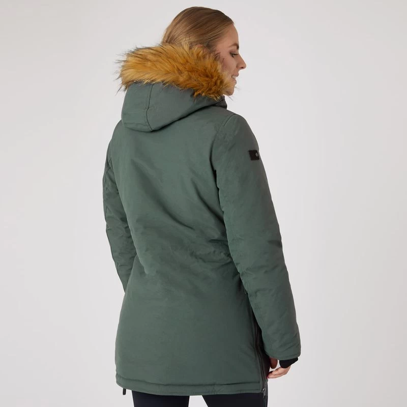 Horze Women's Brooke Long Parka Jacket - Urban Chic 4 Horze Women's Brooke Long Parka Jacket - Urban Chic - Image 2
