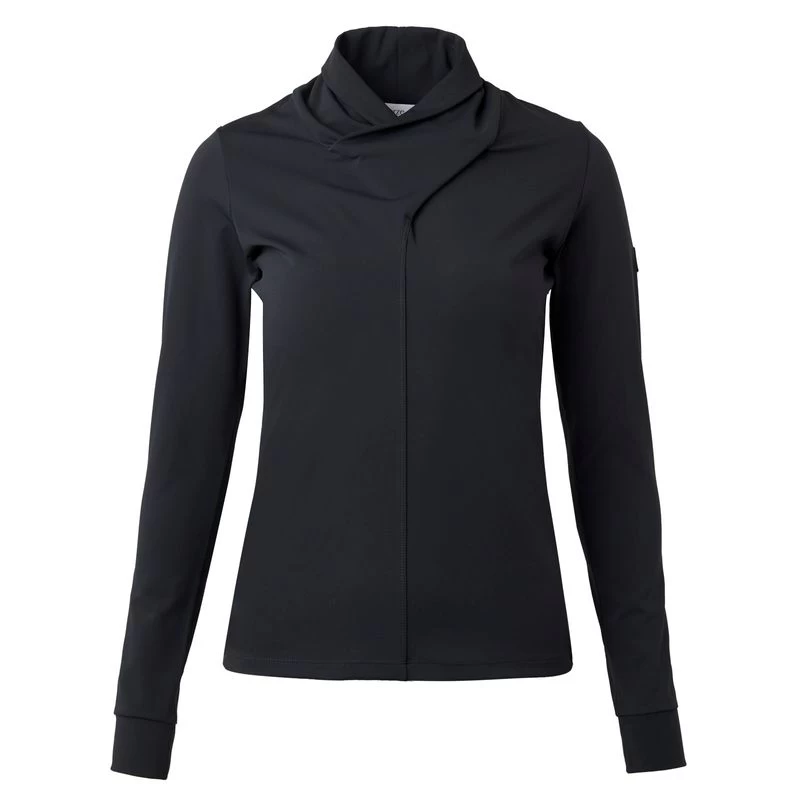 Horze Women's Raquel Turtleneck Training Shirt - Dark Navy 3 Horze Women's Raquel Turtleneck Training Shirt - Dark Navy