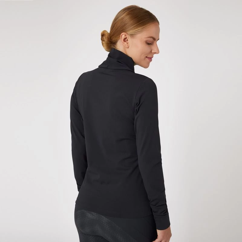 Horze Women's Raquel Turtleneck Training Shirt - Dark Navy 4 Horze Women's Raquel Turtleneck Training Shirt - Dark Navy - Image 2