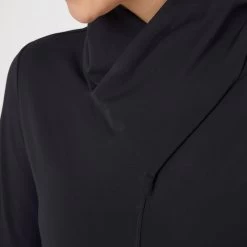 Horze Women's Raquel Turtleneck Training Shirt - Dark Navy 9 Horze Women's Raquel Turtleneck Training Shirt - Dark Navy -Equestrian Equipment 591009 800 800