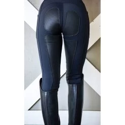 FITS Women's All Season Full Seat 2 Pocket Breeches - Midnight Navy