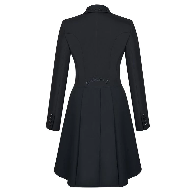 Fair Play Women's Dorothee Shadbelly Coat - Black 4 Fair Play Women's Dorothee Shadbelly Coat - Black - Image 2