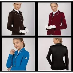 Fair Play Women's Michelle Show Jacket - Burgundy 9 Fair Play Women's Michelle Show Jacket - Burgundy -Equestrian Equipment 593204 800 800