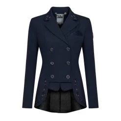 Fair Play Women's Lexim RoseGold Dressage Short Tailcoat - Navy