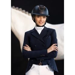 Fair Play Women's Lexim RoseGold Dressage Short Tailcoat - Navy 8 Fair Play Women's Lexim RoseGold Dressage Short Tailcoat - Navy -Equestrian Equipment 593259 800 800