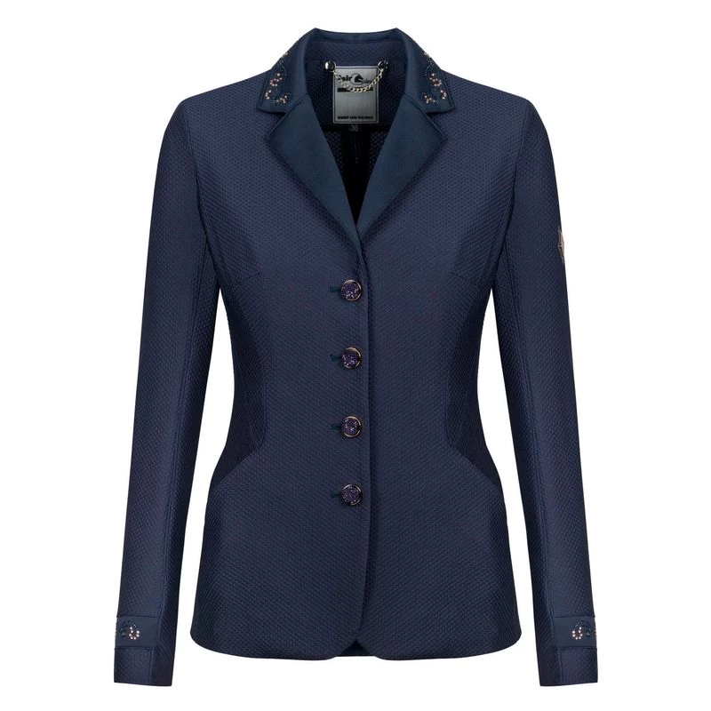 Fair Play Women's Taylor Rose Gold Comfimesh Show Jacket - Navy 3 Fair Play Women's Taylor Rose Gold Comfimesh Show Jacket - Navy