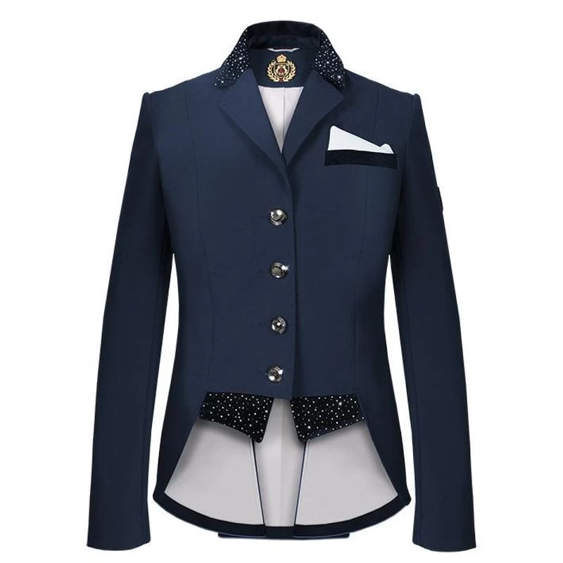 Fair Play Women's Bea Dressage Show Jacket - Navy 3 Fair Play Women's Bea Dressage Show Jacket - Navy