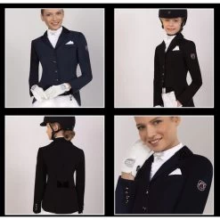 Fair Play Women's Bea Dressage Show Jacket - Navy 9 Fair Play Women's Bea Dressage Show Jacket - Navy -Equestrian Equipment 593568 800 800