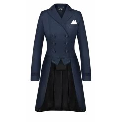Fair Play Women's Dorothee Comfimesh Shadbelly Coat - Navy
