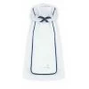Fair Play Luxy Ready Tied Stock Tie - White/Navy 1 Fair Play Luxy Ready Tied Stock Tie - White/Navy -Equestrian Equipment 594109 800 800