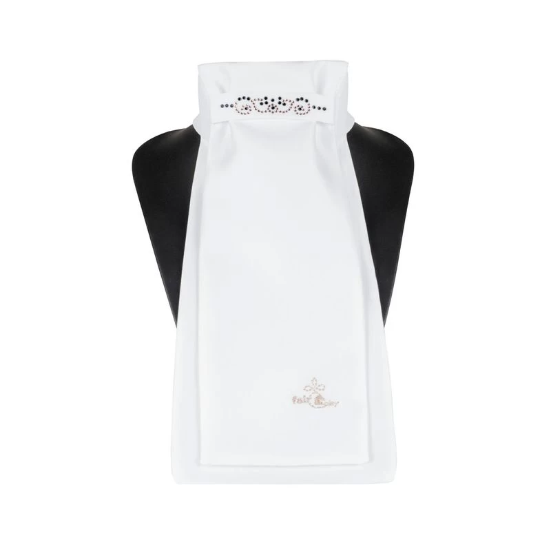 Fair Play Andrea Rose Gold Ready Tied Stock Tie - Rose Gold/Black 3 Fair Play Andrea Rose Gold Ready Tied Stock Tie - Rose Gold/Black