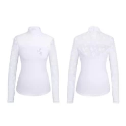 Fair Play Women's Lucia Long Sleeve Competition Shirt - White