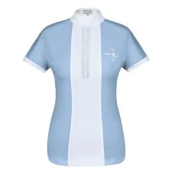 Fair Play Women's Claire Pearl Short Sleeve Competition Shirt - Blue