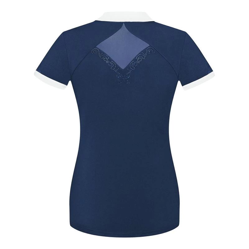 Fair Play Women's Cathrine Short Sleeve Competition Shirt - Navy/White 4 Fair Play Women's Cathrine Short Sleeve Competition Shirt - Navy/White - Image 2