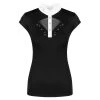 Fair Play Women's Cathrine Rose Gold Sleeveless Competion Shirt - Black 1 Fair Play Women's Cathrine Rose Gold Sleeveless Competion Shirt - Black -Equestrian Equipment 595719 800 800