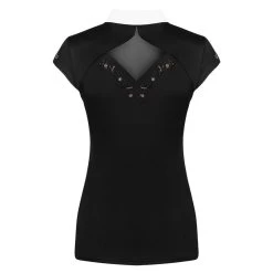 Fair Play Women's Cathrine Rose Gold Sleeveless Competion Shirt - Black 7 Fair Play Women's Cathrine Rose Gold Sleeveless Competion Shirt - Black -Equestrian Equipment 595720 800 800