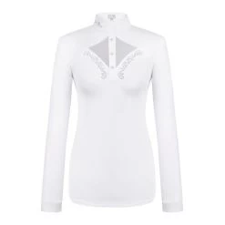 Fair Play Women's Cathrine Long Sleeve Competition Shirt - White