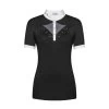 Fair Play Women's Cathrine Rose Gold Short Sleeve Competition Shirt - Black/White 2 Fair Play Women's Cathrine Rose Gold Short Sleeve Competition Shirt - Black/White -Equestrian Equipment 595851 800 800