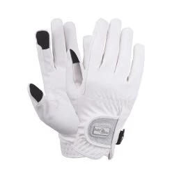 Fair Play Kids' Glam Gloves - White
