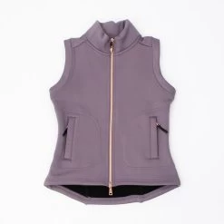 Irideon Kids' Fjord Fleece Vest - Fig