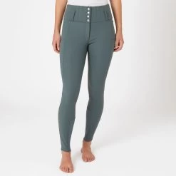 Horze Women's Louisa Thermo Breeches - Urban Chic 8 Horze Women's Louisa Thermo Breeches - Urban Chic -Equestrian Equipment 601366 800 800
