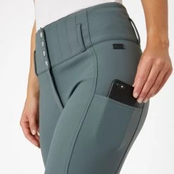 Horze Women's Louisa Thermo Breeches - Urban Chic 9 Horze Women's Louisa Thermo Breeches - Urban Chic -Equestrian Equipment 601367 800 800