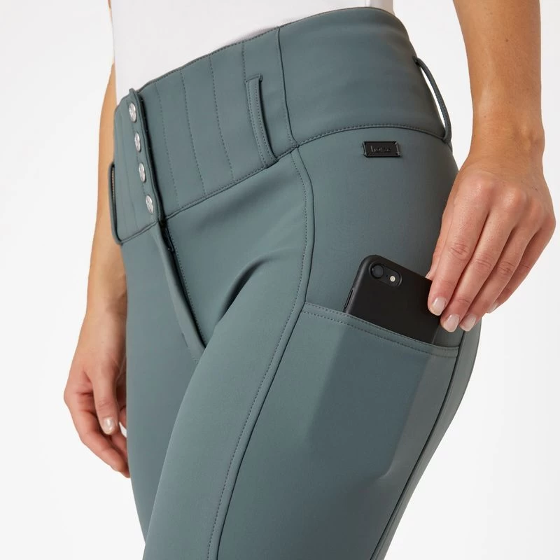 Horze Women's Louisa Thermo Breeches - Urban Chic 6 Horze Women's Louisa Thermo Breeches - Urban Chic - Image 4