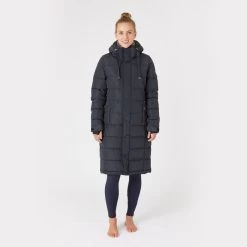 Horze Women's Juliana Padded Parka Jacket - Dark Navy -Equestrian Equipment 602220 800 800