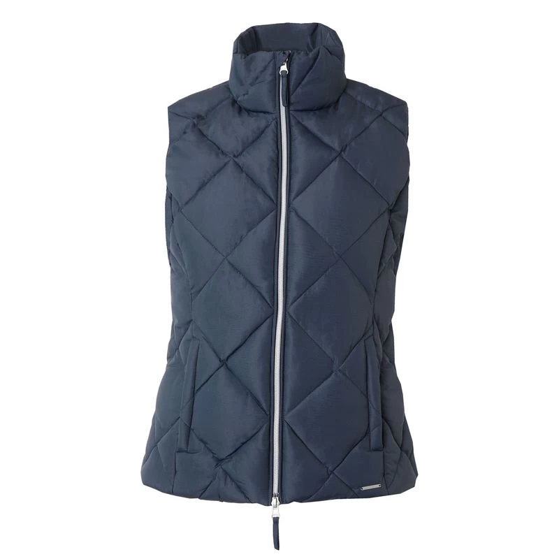 Horze Women's Carola Padded Vest - Inkwell Navy 3 Horze Women's Carola Padded Vest - Inkwell Navy